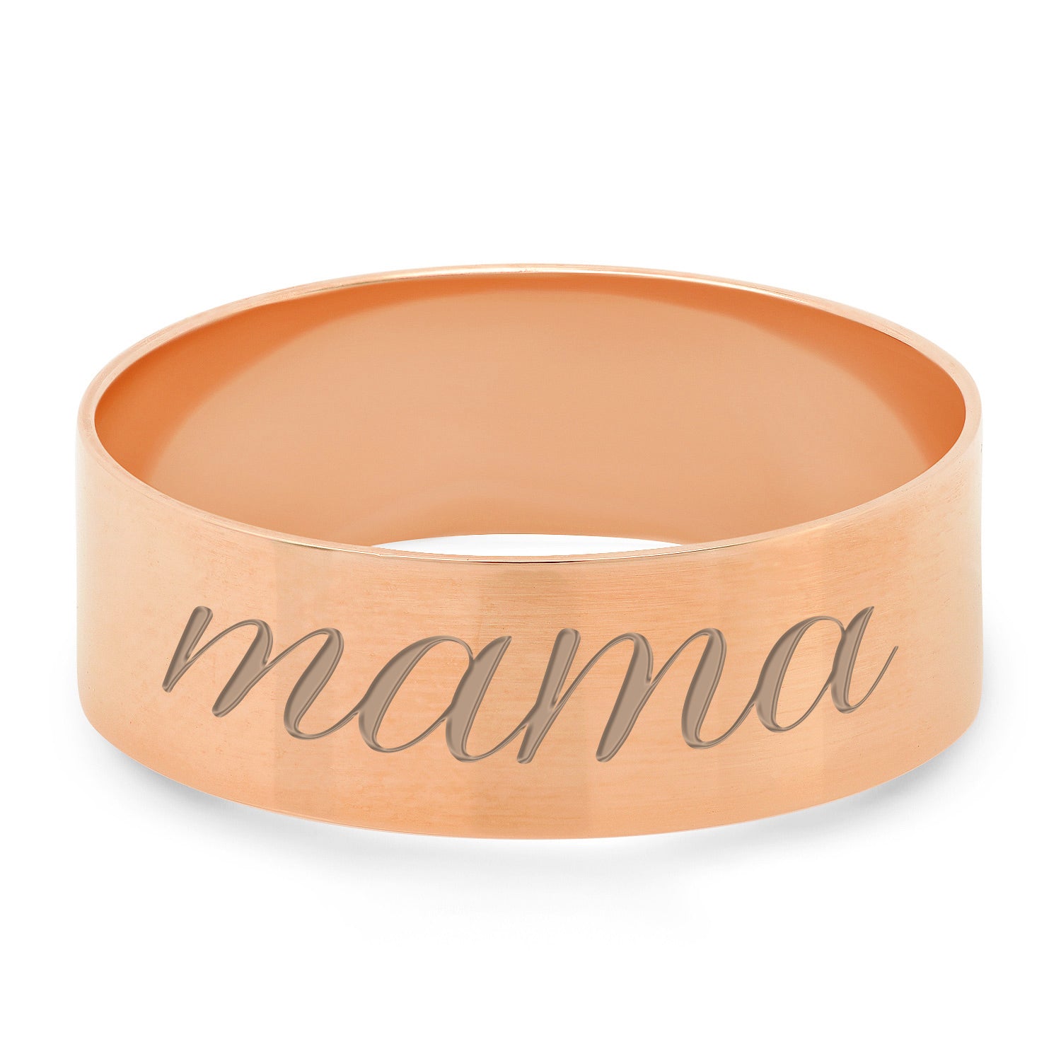 Thick Engraved Band