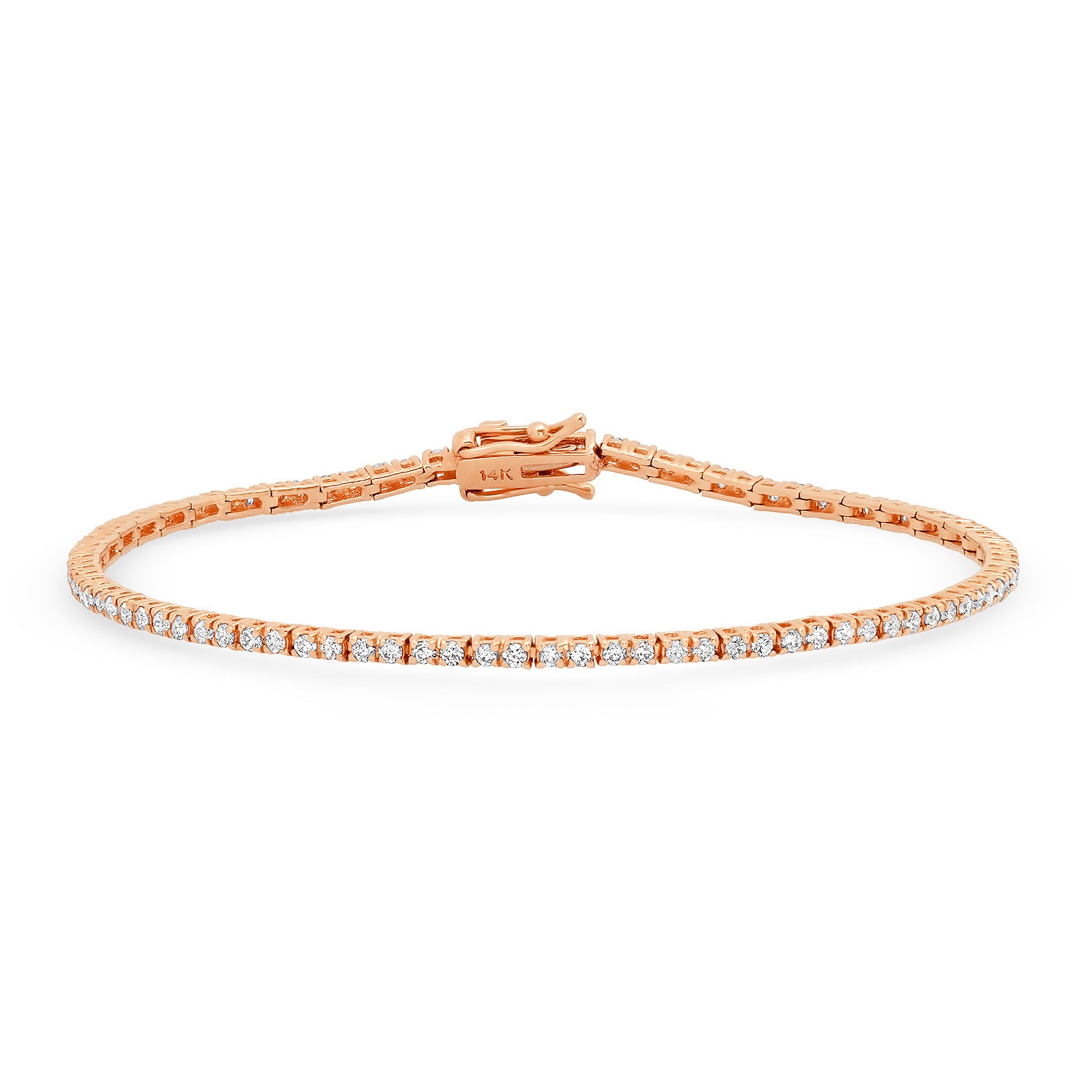 Small Diamond Tennis Bracelet