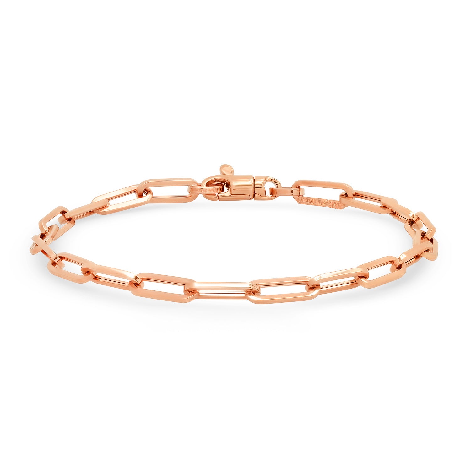 Small Paperclip Link Bracelet