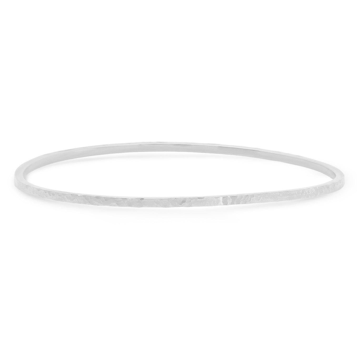 Hammered Gold Bangle