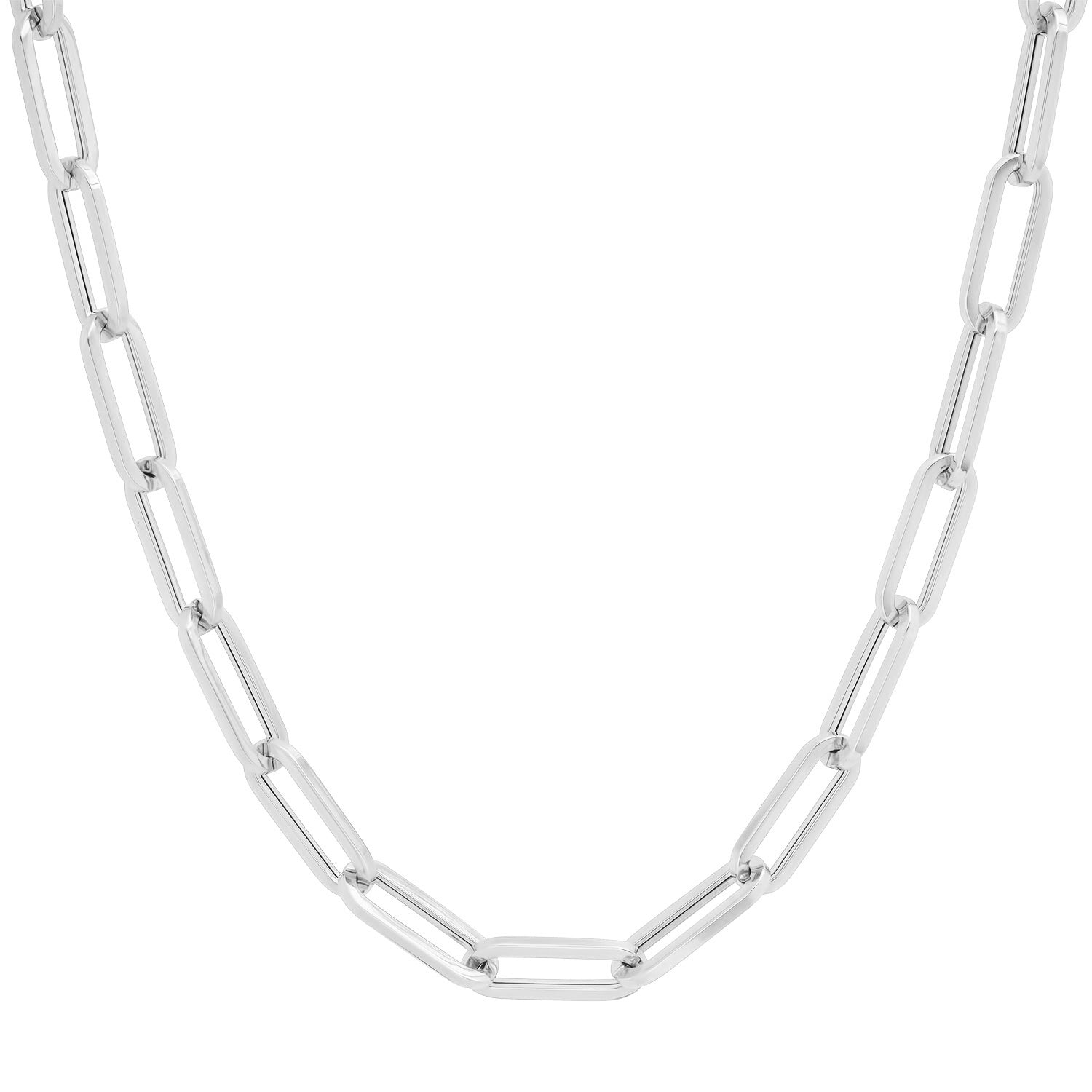 Large Paperclip Link Necklace