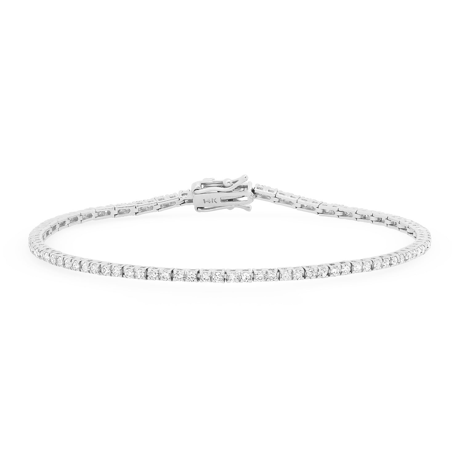 Small Diamond Tennis Bracelet