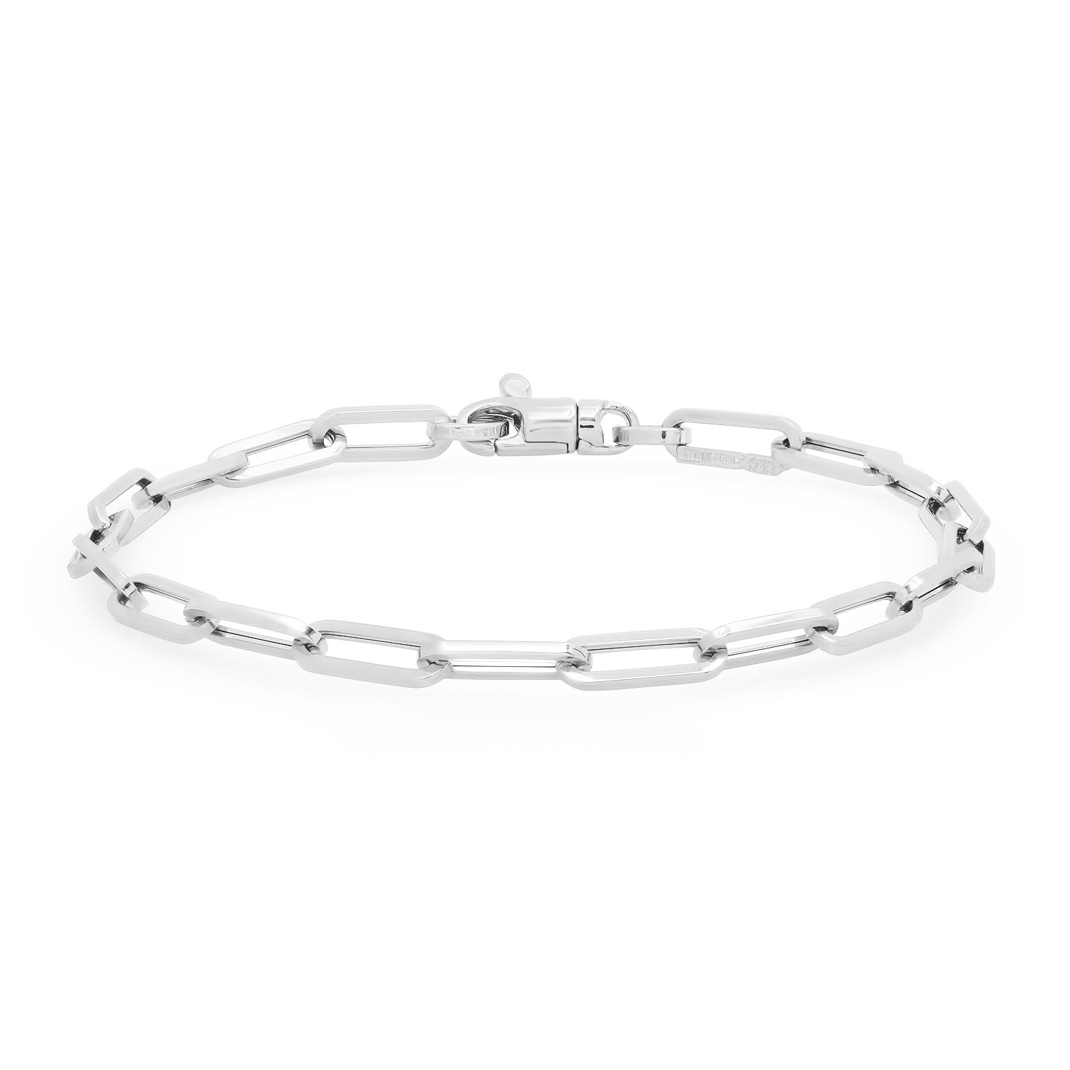 Small Paperclip Link Bracelet