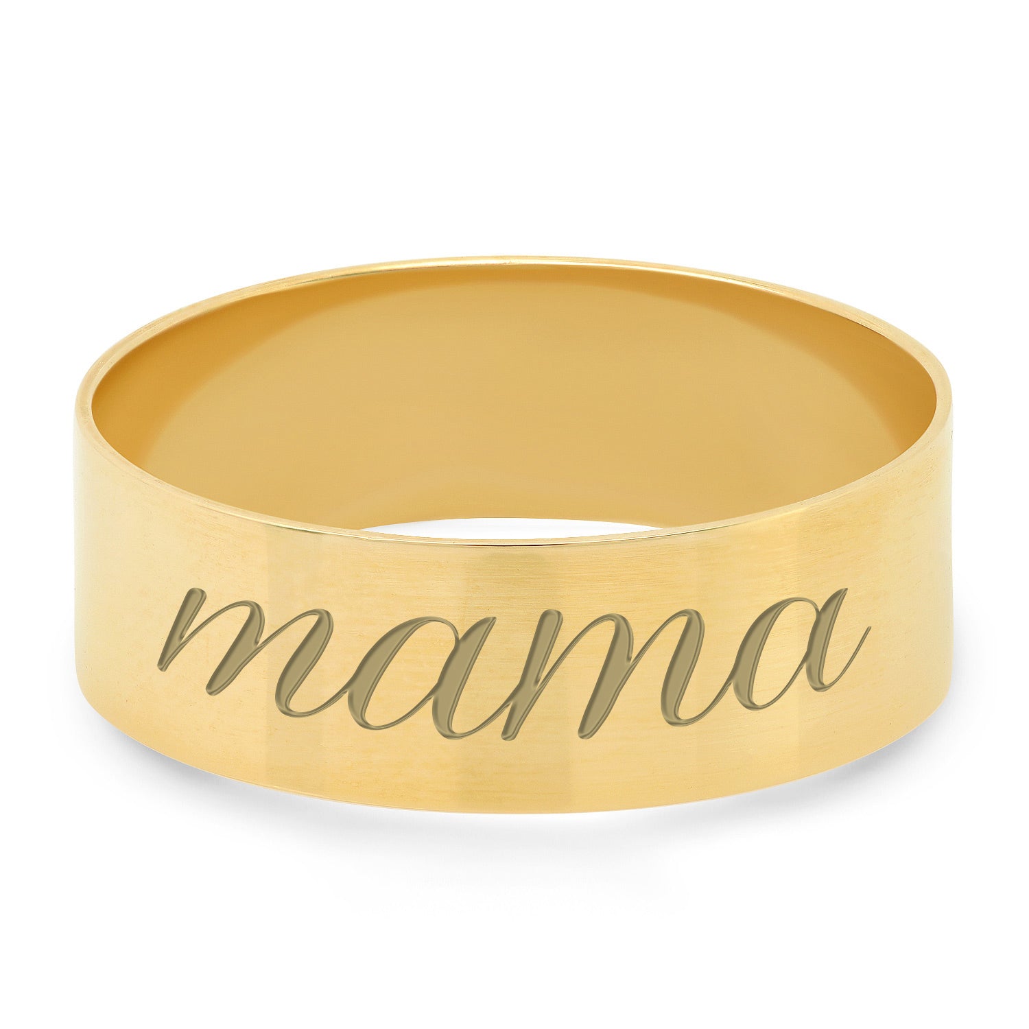 Thick Engraved Band