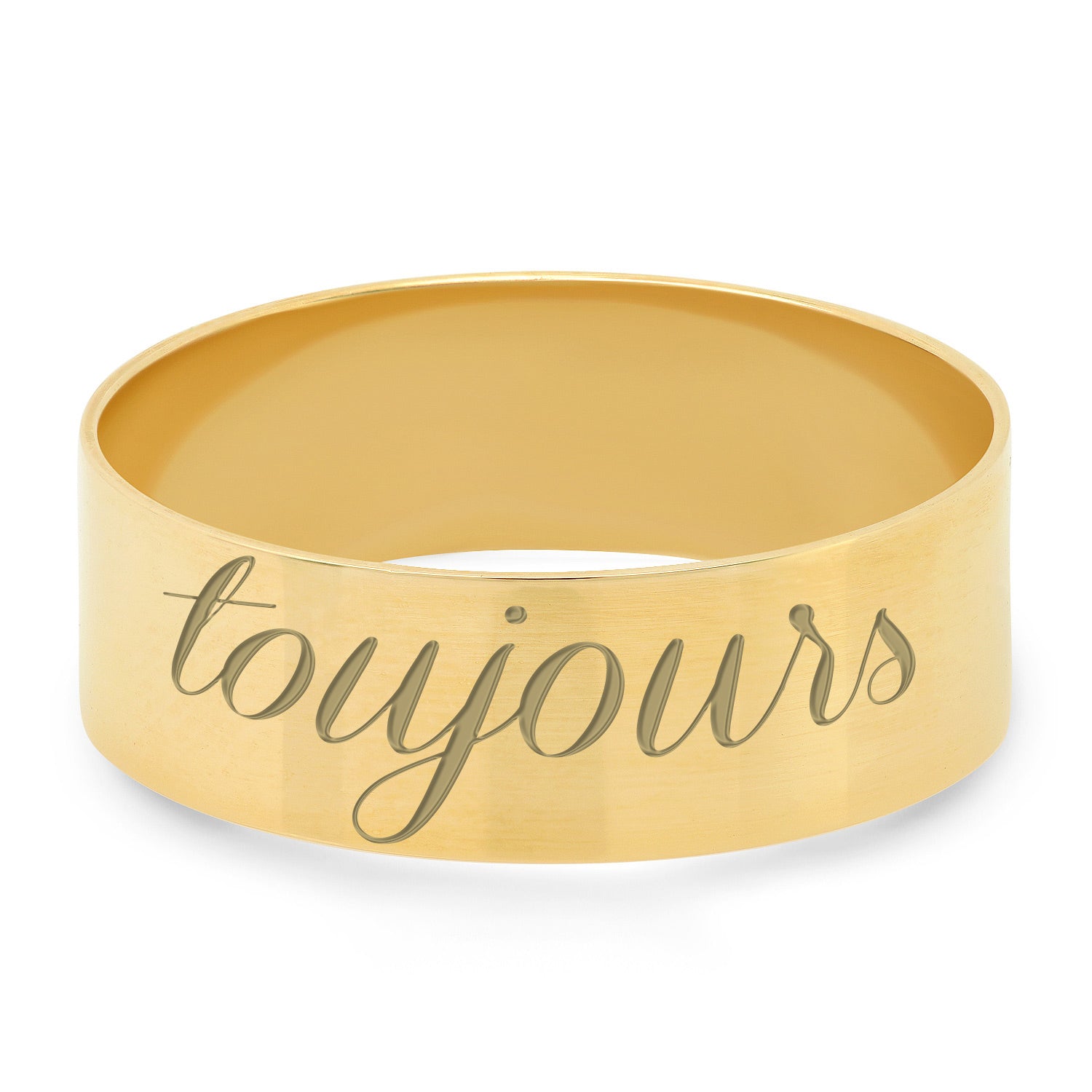 Thick Engraved Band