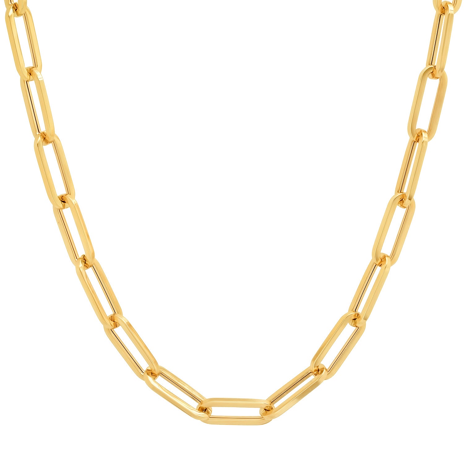 Large Paperclip Link Necklace