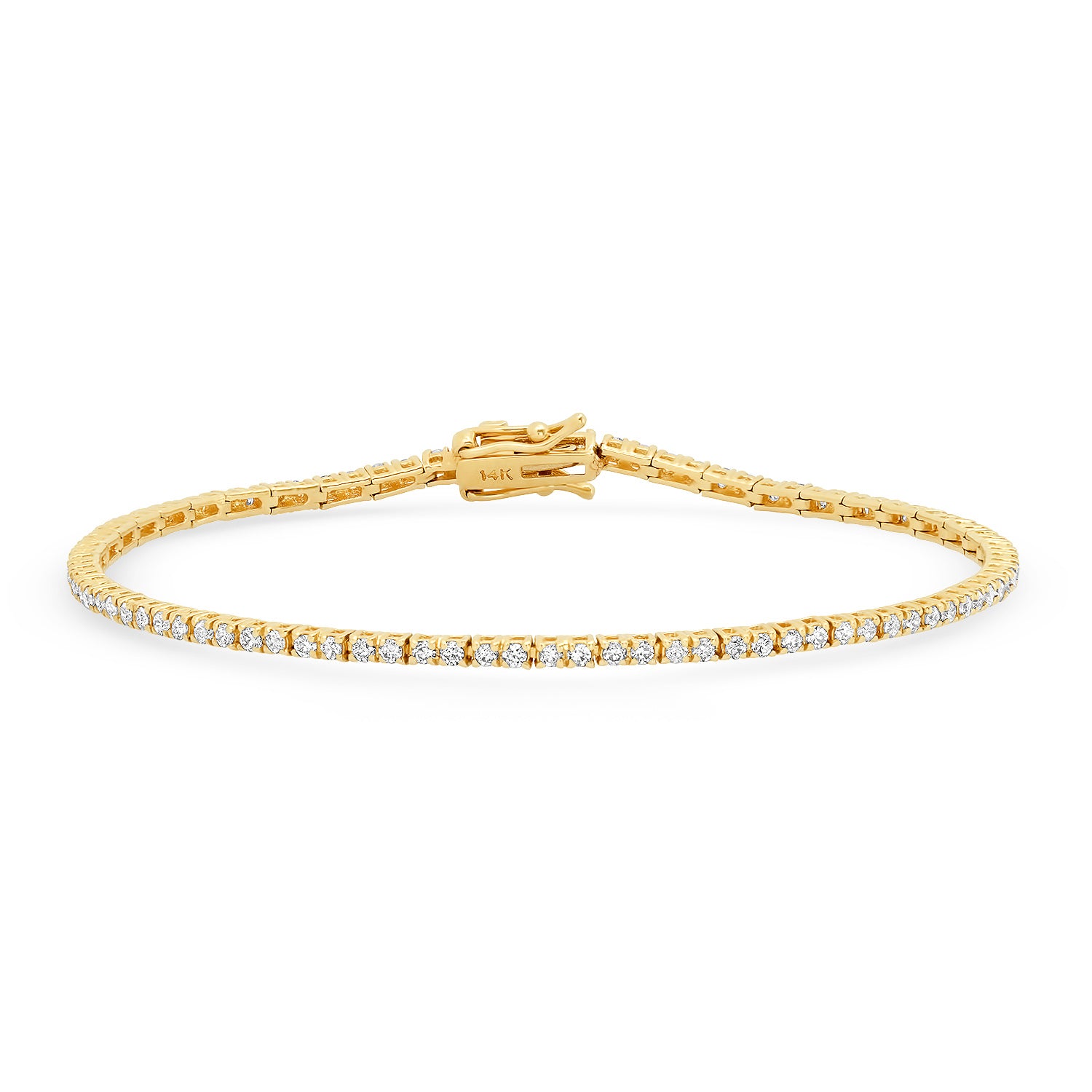 Small Diamond Tennis Bracelet