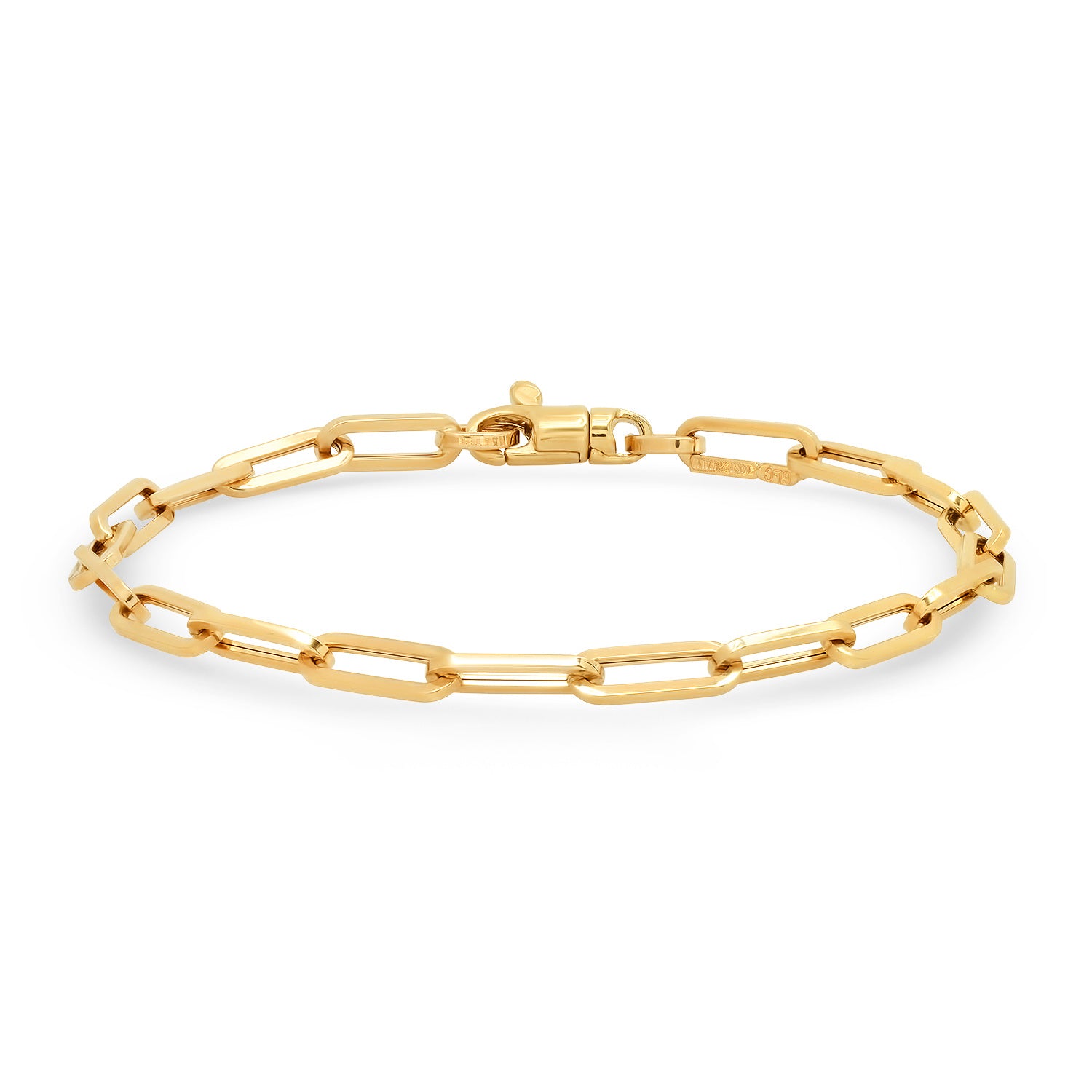 Small Paperclip Link Bracelet