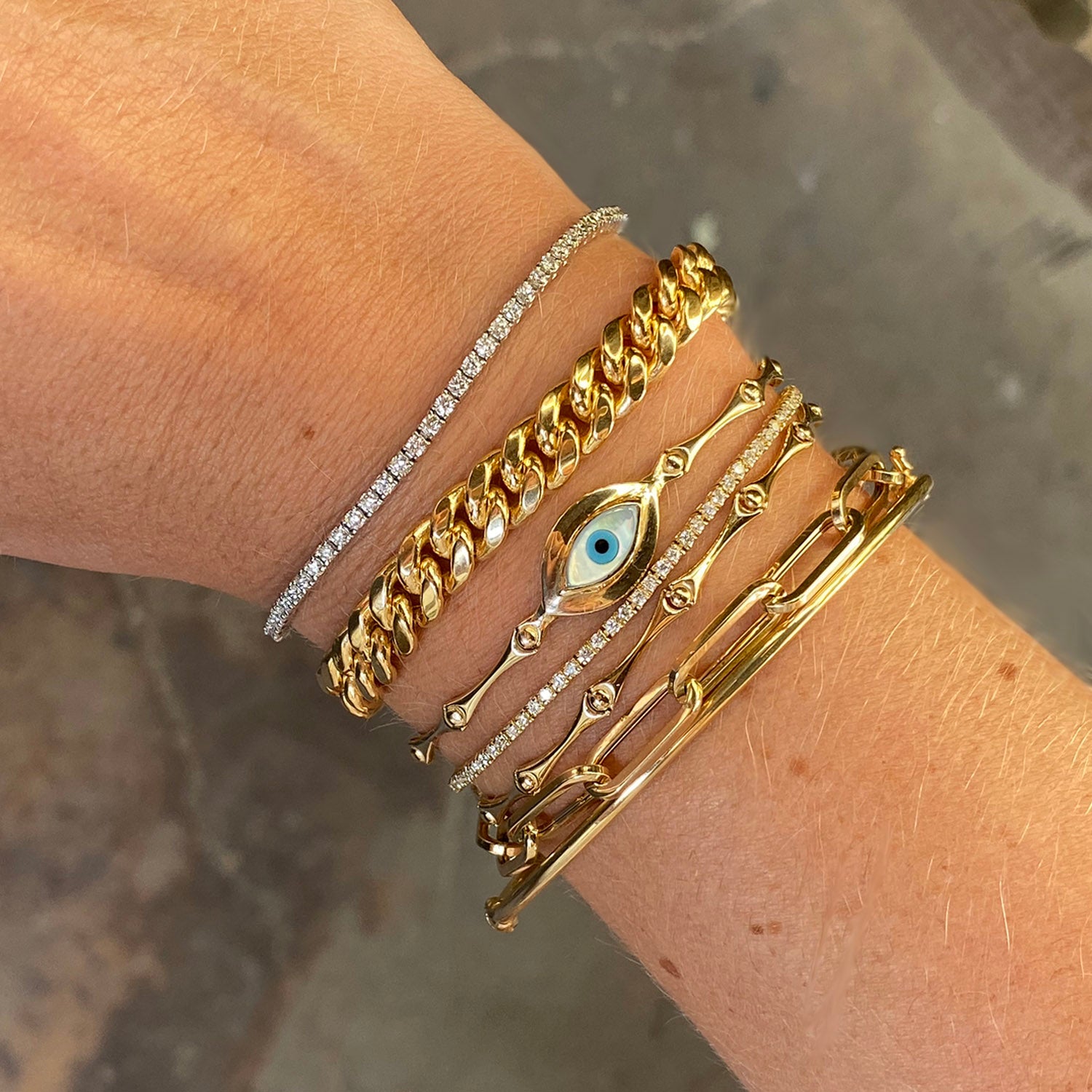 Dogbone Link Bracelet