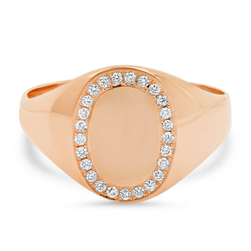 Amazon.com: 14k Gold Pave Signet Bar Ring | Diamond Wedding Band | Pave Bar  Ring | Diamond Wedding Ring | Flat Bar Signet Ring | Geometric Ring Women :  Handmade Products