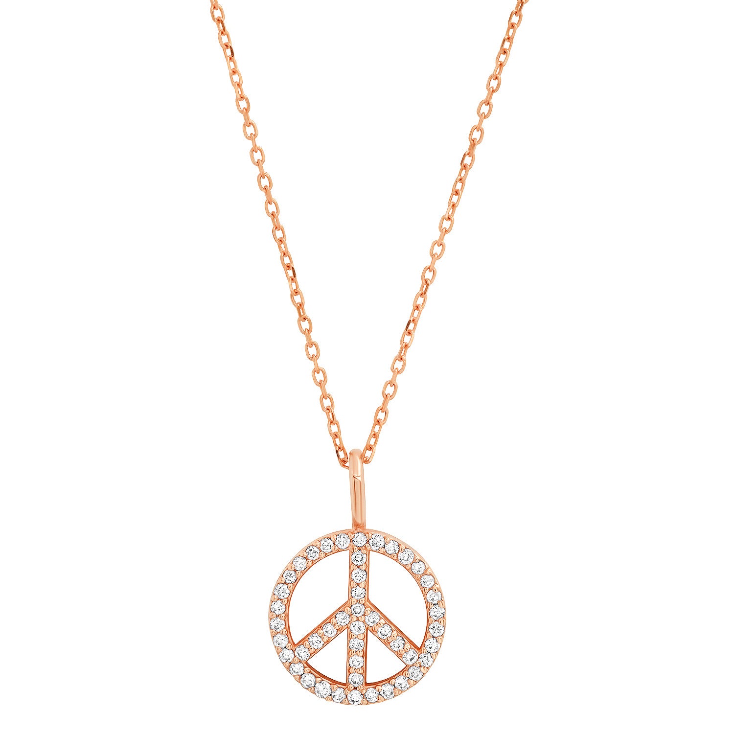 Large Peace Symbol Enamel Pendant Necklace on Adjustable Natural Fiber -  From War to Peace