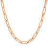 Large Paperclip Link Necklace
