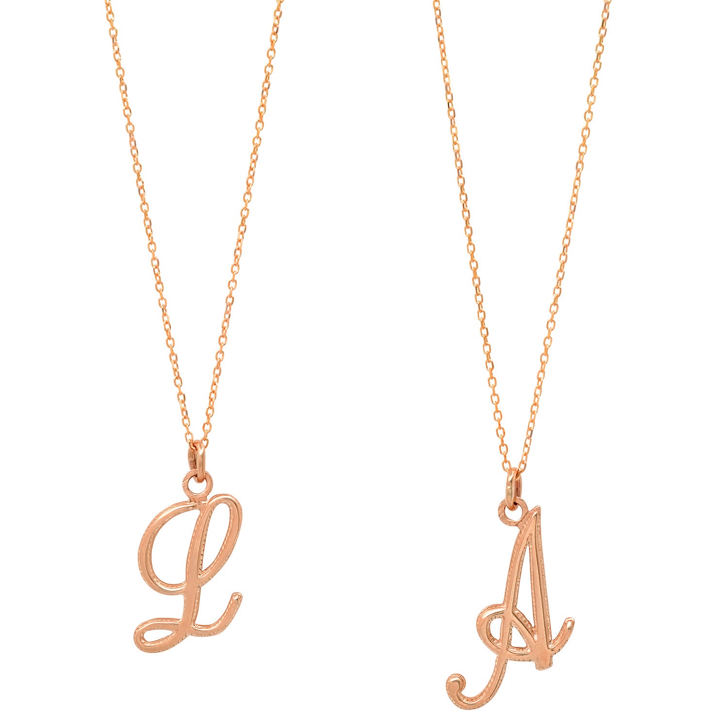 Letter A Initial Necklace | Alexandra Marks Jewelry