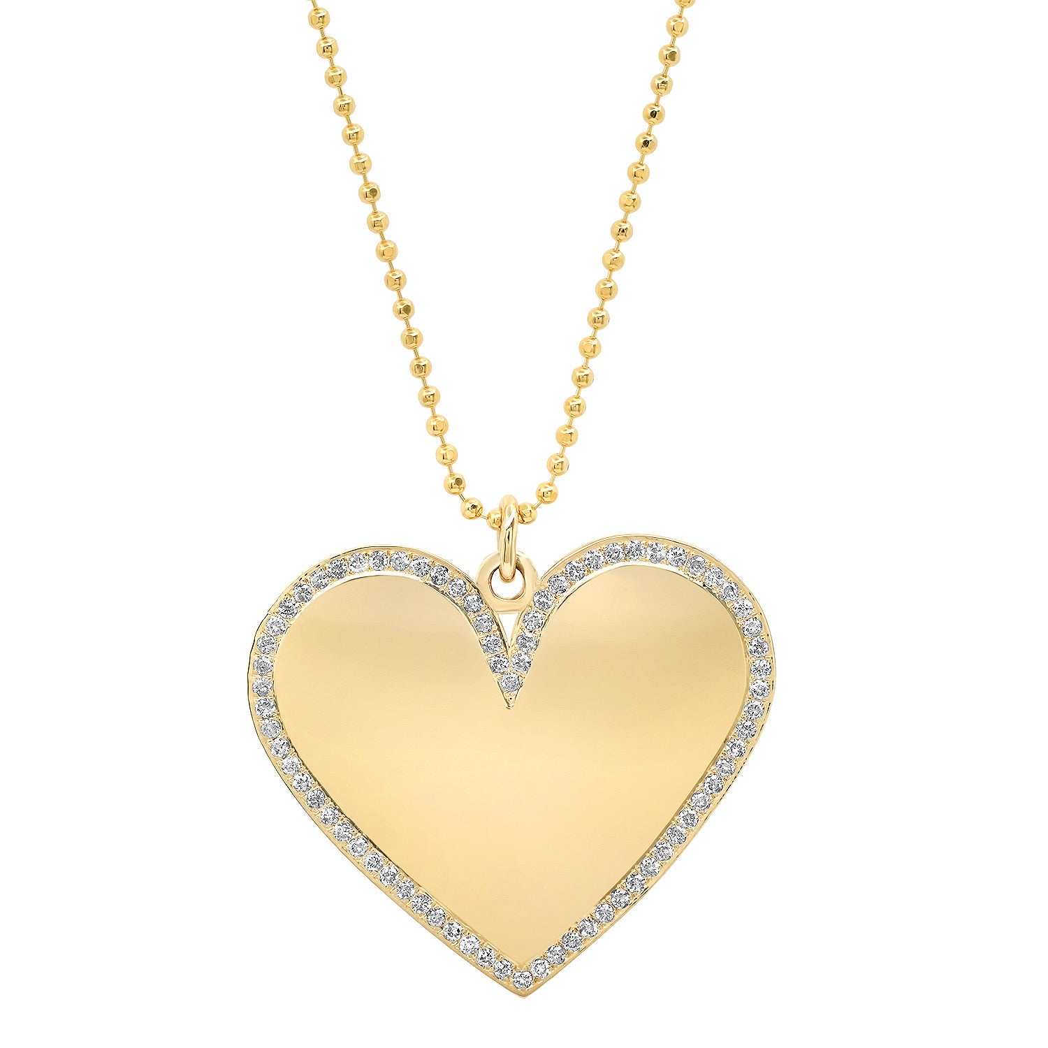 Big Heart Necklace – Co. Kind Jewelry