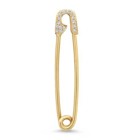 Diamond Large Safety Pin