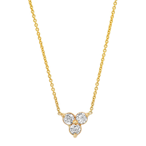 Diamond Bar Necklace