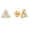 Round Diamond Threader Small Stick Single Earring