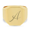 Dog Tag Signet Ring