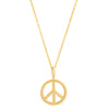 Peace Sign Pendant