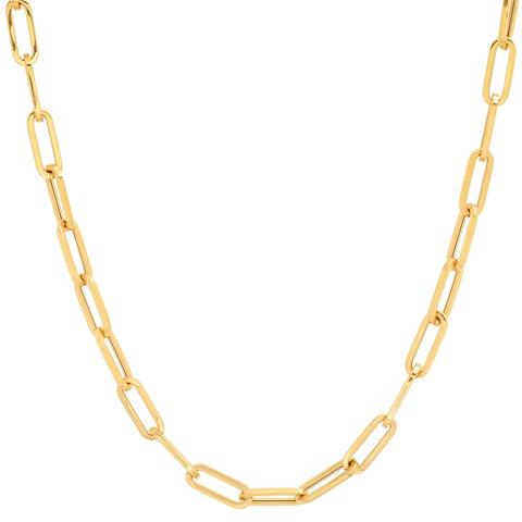 Diamond Curved Bar Necklace