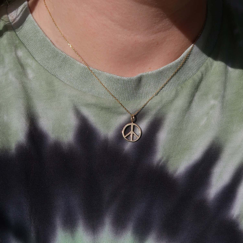 Peace Sign Pendant